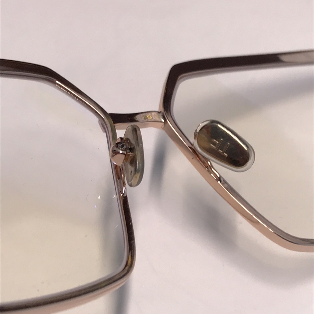 New Authentic Tom Ford Women's Gold Frame Glasses TF5946-B 028 - Picture 8 of 12